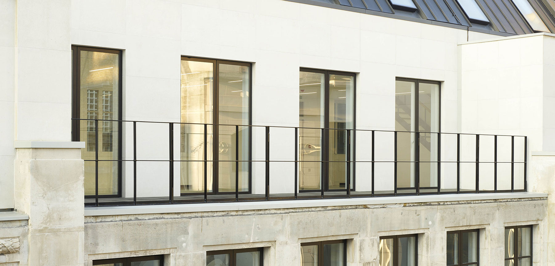 External shot of the tarrace available on the 4th floor 